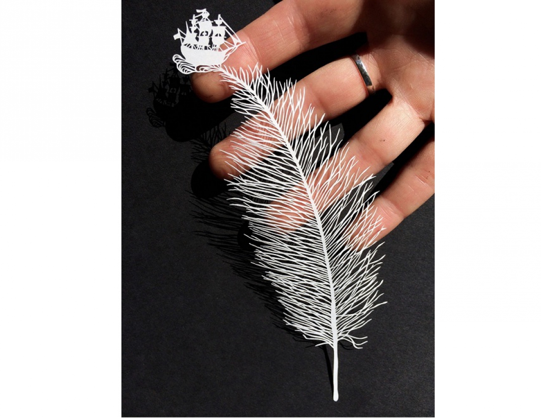 Дивовижні витинанки-павутинки