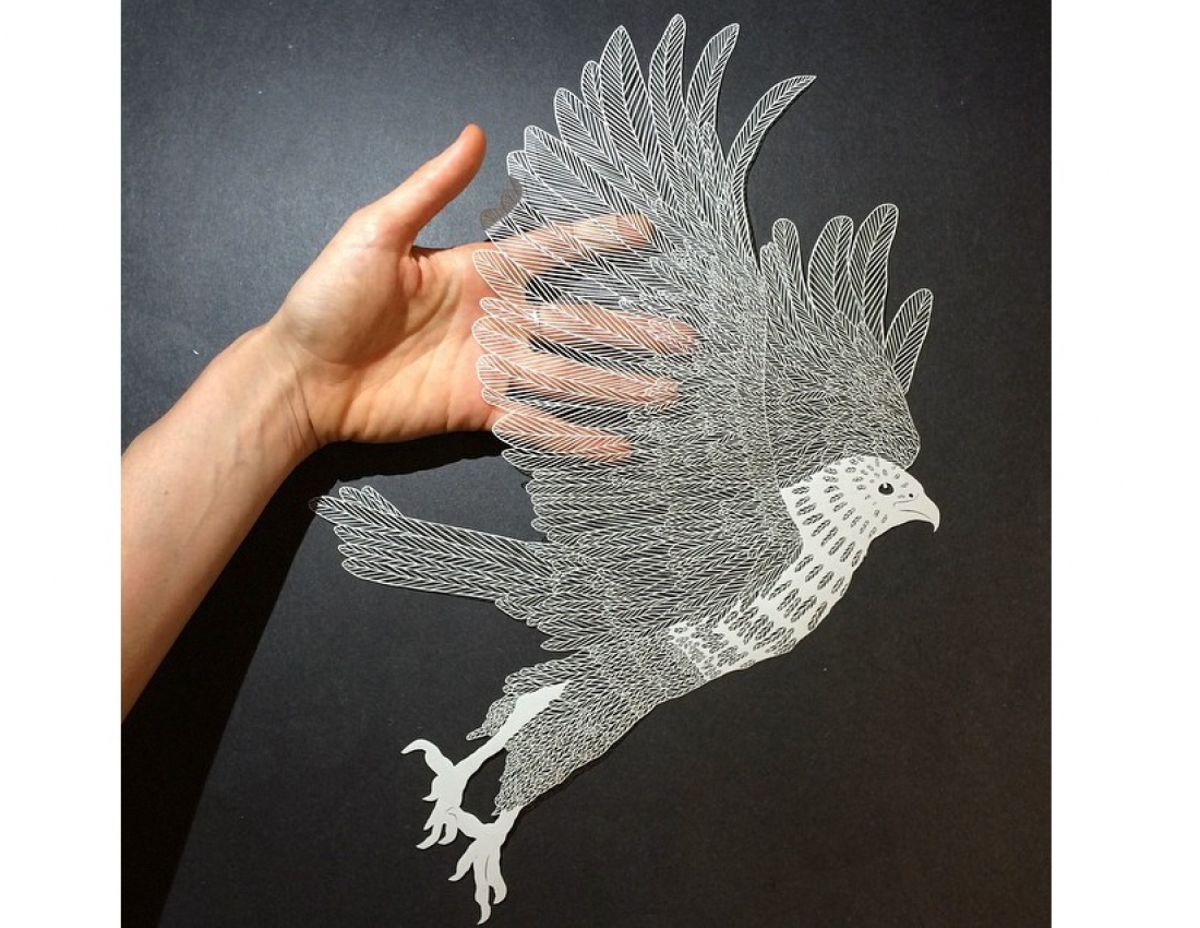 Дивовижні витинанки-павутинки