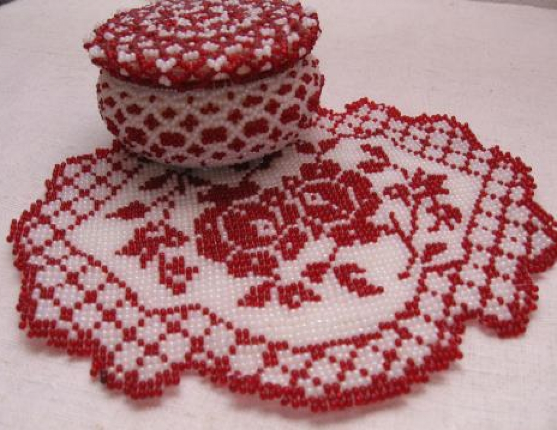 Чудові прикраси з бісеру для нашої оселі