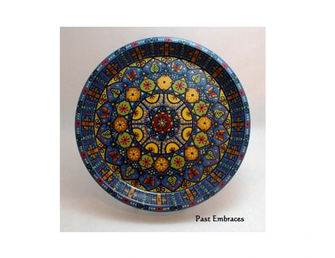 Дивовижна та прекрасна техніка ручного розпису посуду!!!