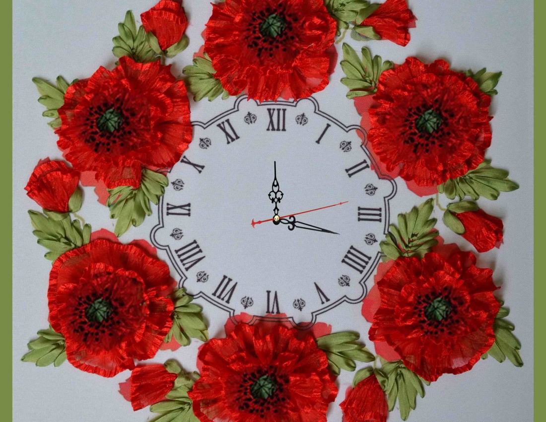 Як оживає мистецтво: вишивка стрічкою!