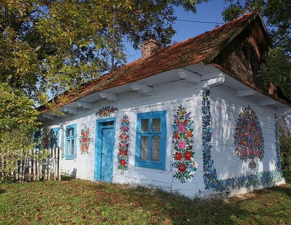 Казкове розписане польське селище Залип&#039;я