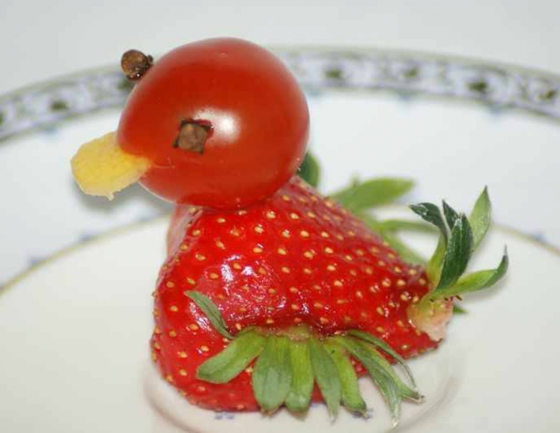 Цікаві фруктово-овочеві ідеї для онуків