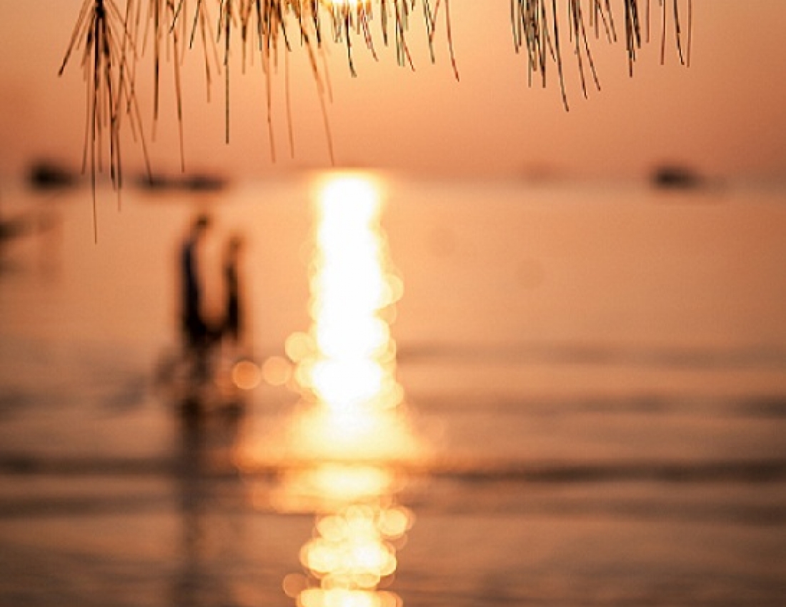 Дивовижний живопис природи: захід сонця!