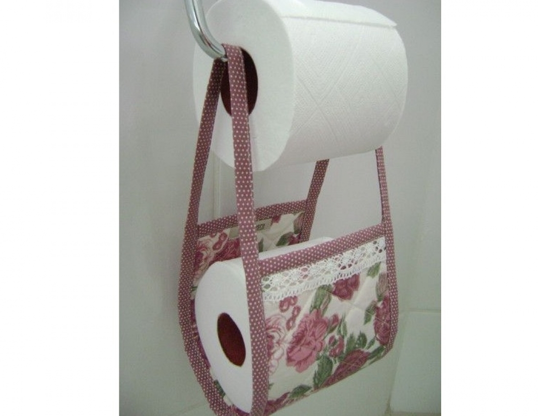 Чудові прикраси для ... туалетного паперу...