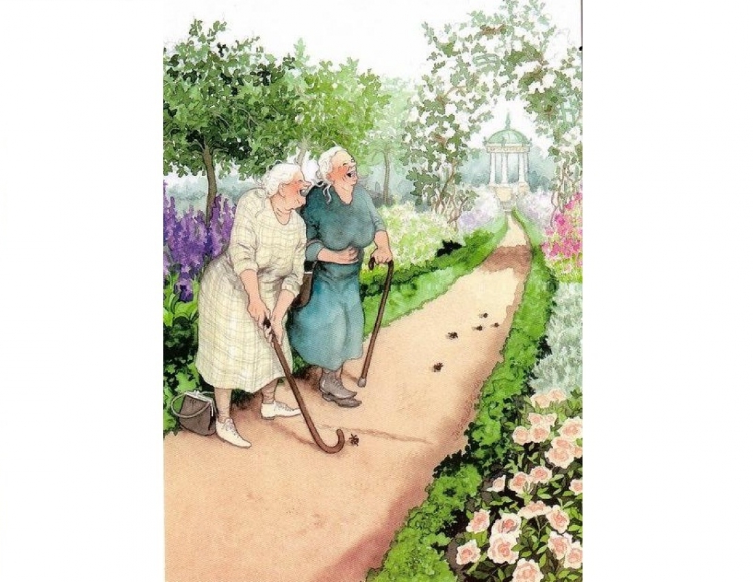 Бабусі-пустунки)))) Частина перша)