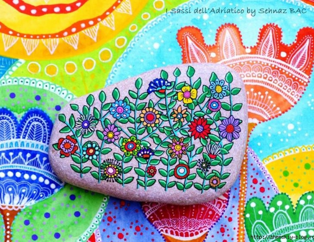 Чарівні камінці від італійської художниці F. Sehnaz Bac