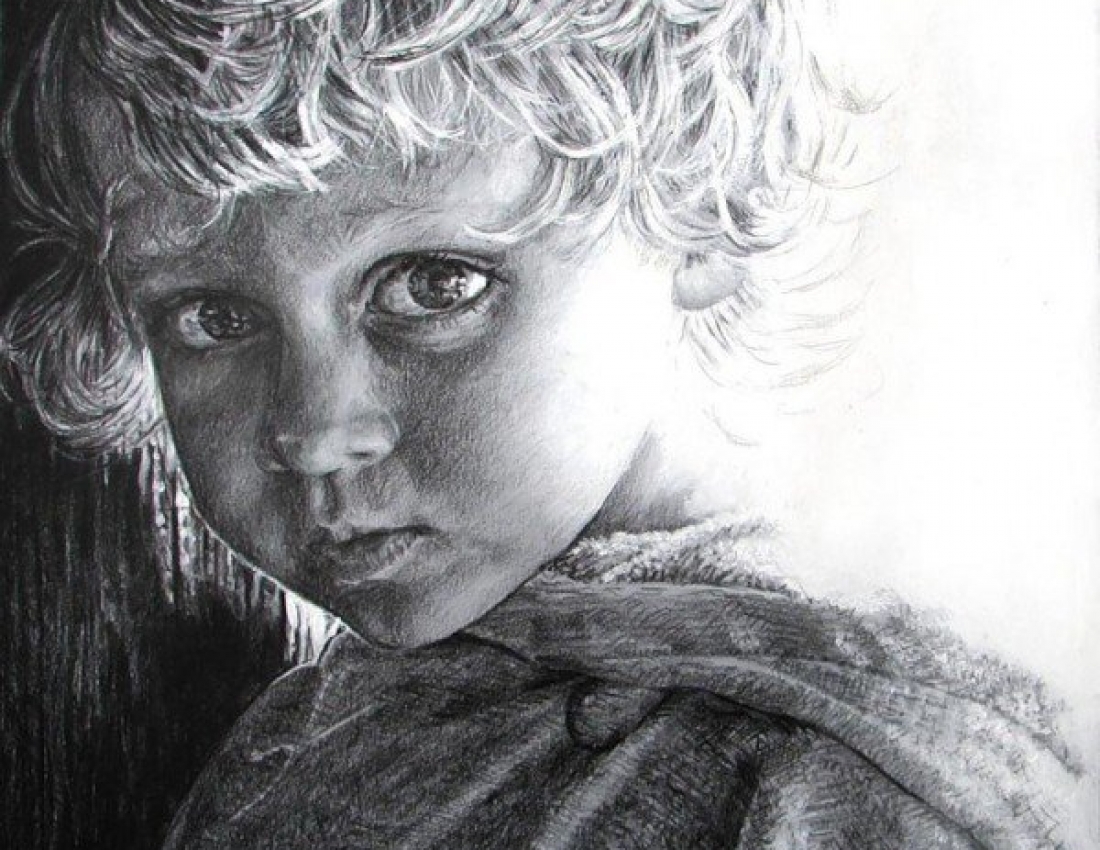 Ordinary drawing with pencil - how much feeling in it!