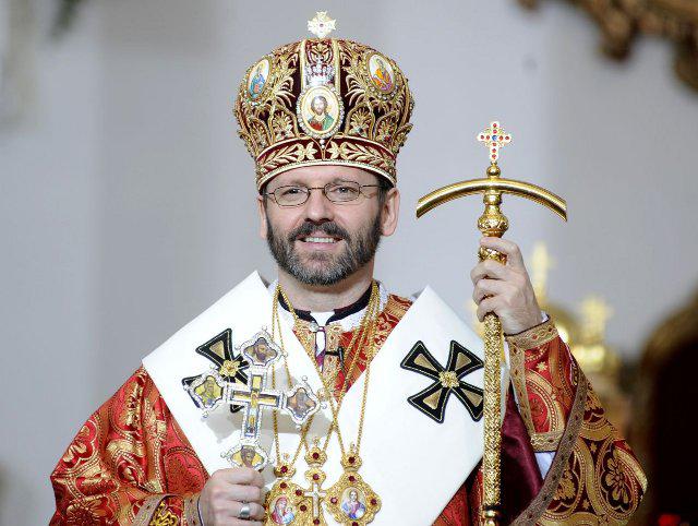 Порошенко і Яценюк привітали Голову УГКЦ з 45-літтям
