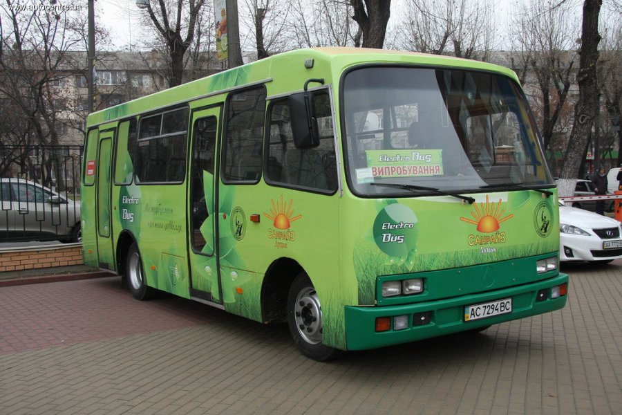 Перший електроавтобус українського виробництва курсуватиме у Житомирі