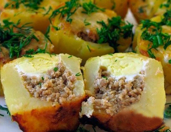 Картофельные "пенечки"- порционная закуска для дорогих гостей