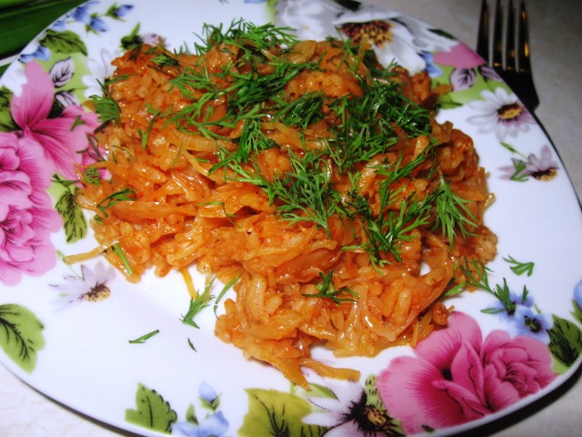 Овочевий плов по-грецьки