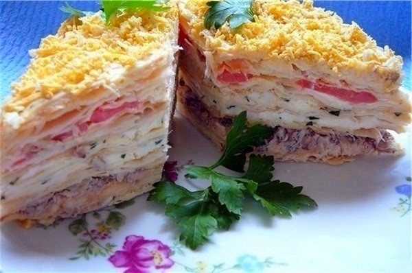 Закуска Наполеон Закуска Наполеон