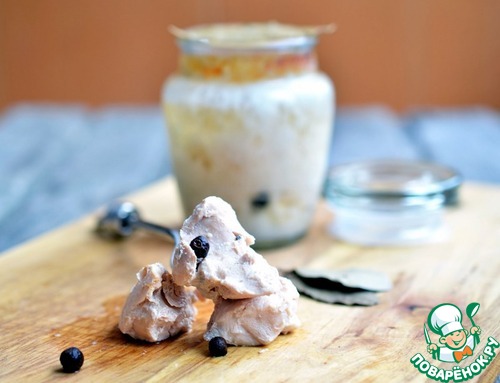 Курица, тушеная в банке Курица, тушеная в банке