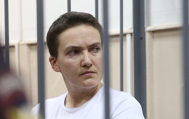 Савченко почала сухе голодування Савченко почала сухе голодування